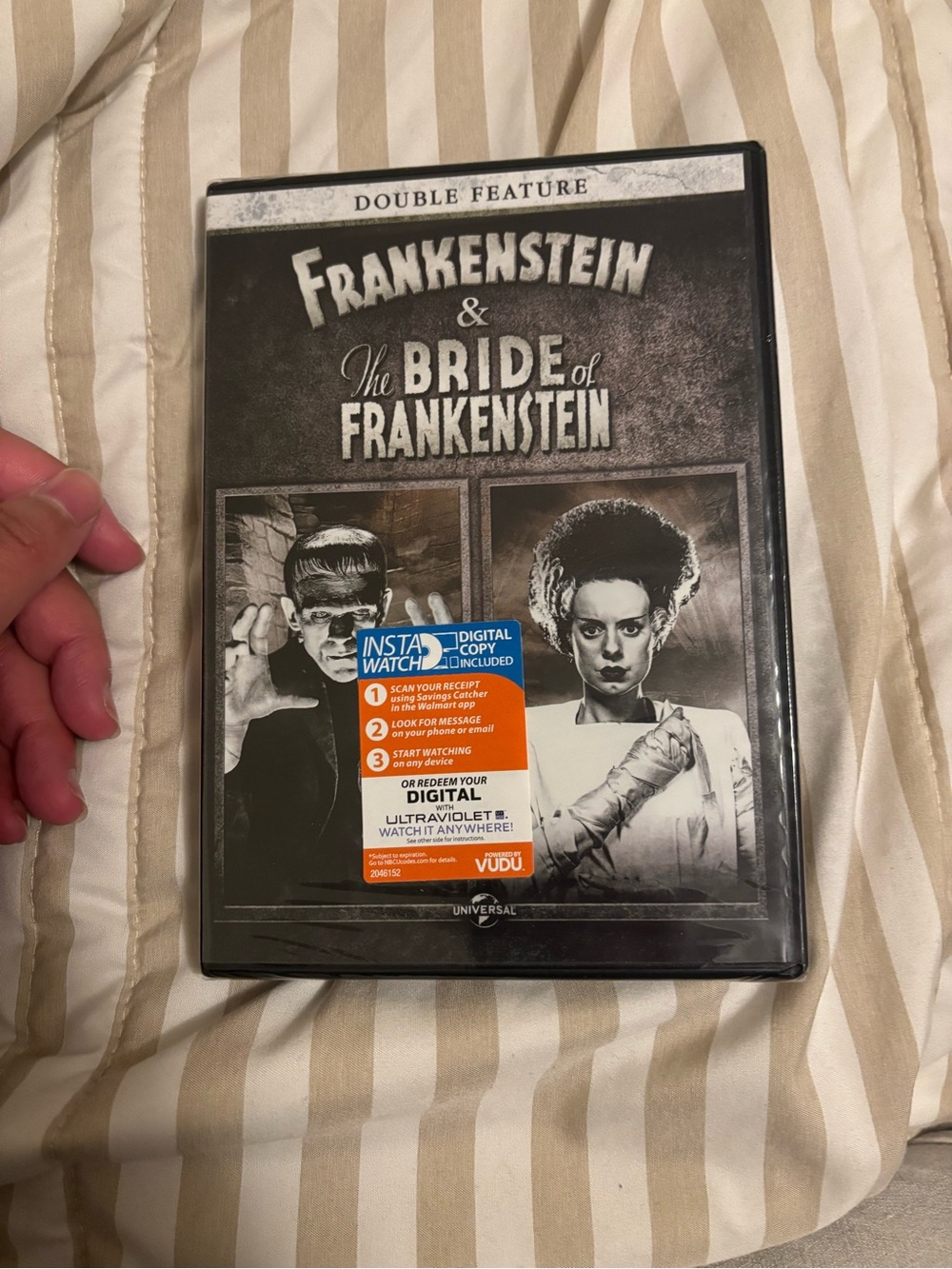 Universal Frankenstein & The Bride of Frankenstein DVD — Black and White